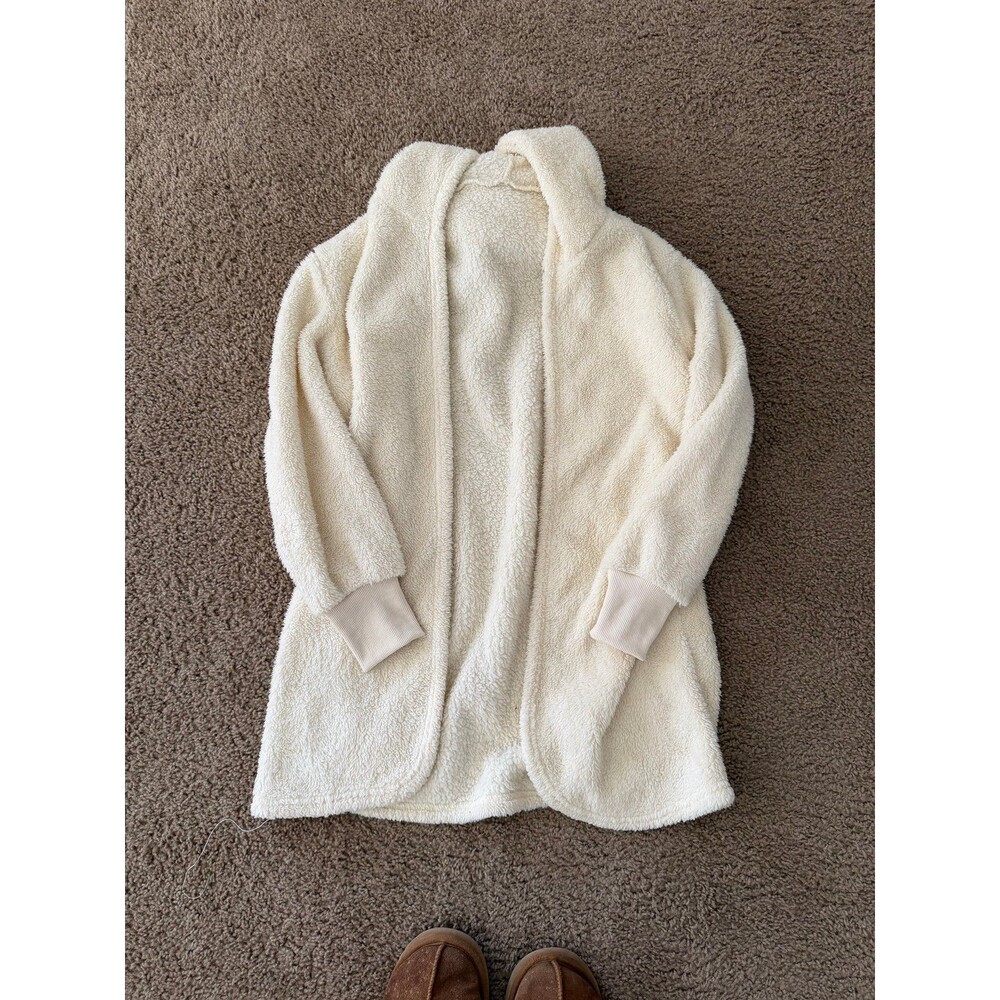 Unbranded Women's Cream and White Jacket